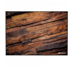 Slika izdelka: SHARKOON SFM12 - Wood 140x100cm rjava/črna talna podloga