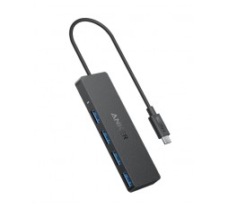 Slika izdelka: Anker Ultra Slim 4-port USB-C hub črn