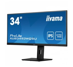 Slika izdelka: IIYAMA XUB3493WQSU-B5 86,7cm (34") UWQHD 21:9 IPS 75Hz HDMI/DP zvočniki monitor