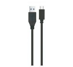 Slika izdelka: Kabel USB-A v USB-C, USB 3.2 Gen1, 5Gbps, 3A, 1.8m, črn, Ewent EC1056