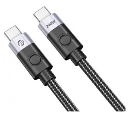 Slika izdelka: Kabel USB-C v USB-C, USB 4, 40Gbps, 240W PD, 8K 60Hz, 1m, ORICO CC240-40