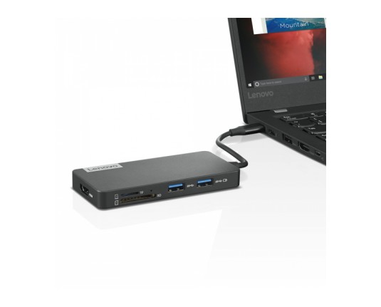 Док станция lenovo usb c 7 in 1 hub 4x90v55523 обзор